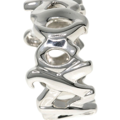 TIFFANY&Co. Love & Kiss Paloma Picasso Ring Silver Ladies [Used]