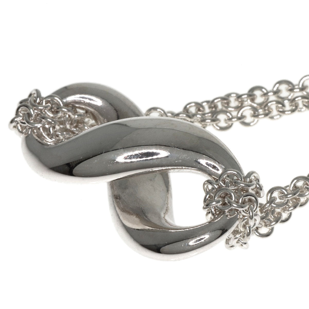 TIFFANY&Co. Figure Eight Necklace Silver Ladies [Used]