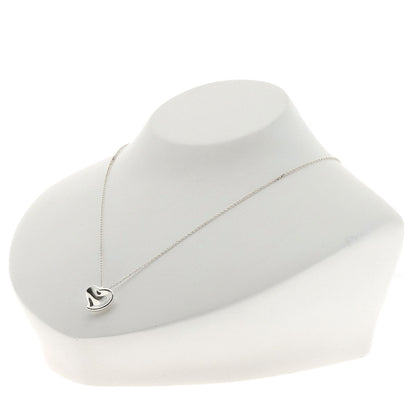 TIFFANY&Co. Full heart Necklace Silver Ladies [Used]