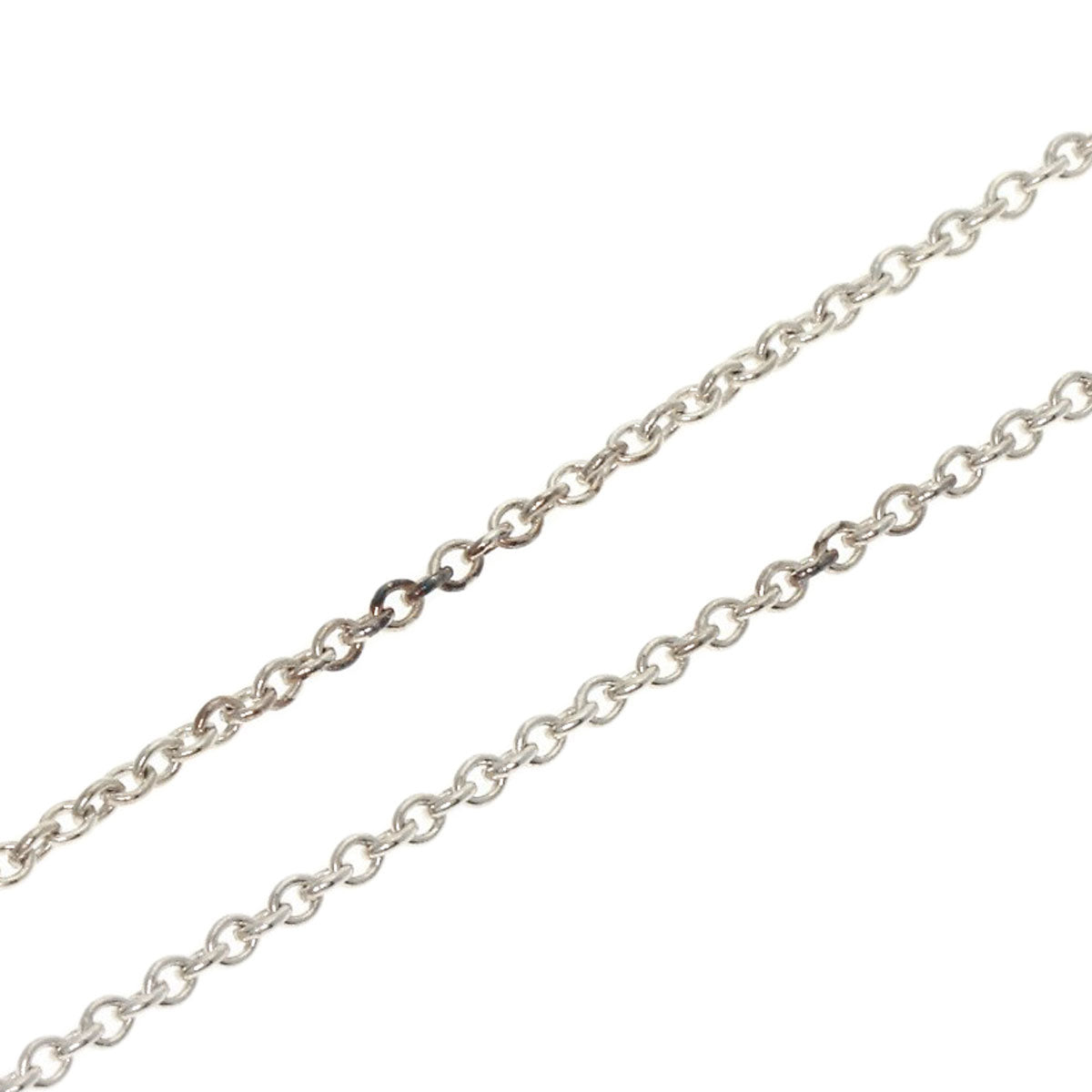 TIFFANY&Co. Full heart Necklace Silver Ladies [Used]