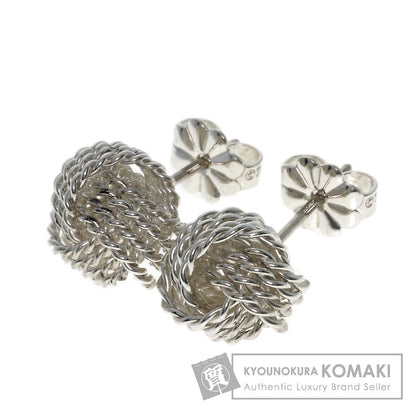 TIFFANY&Co. Somerset Mesh Ball earring Silver Ladies [Used]