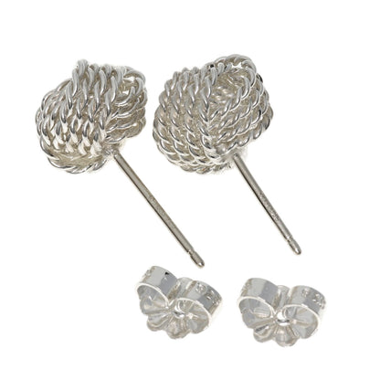 TIFFANY&Co. Somerset Mesh Ball earring Silver Ladies [Used]