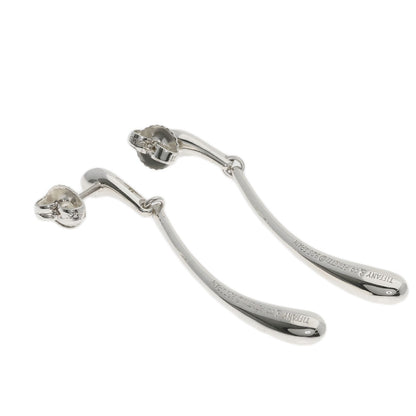 TIFFANY&Co. Elongated Teardrop earring Silver 14KLadies [Used]
