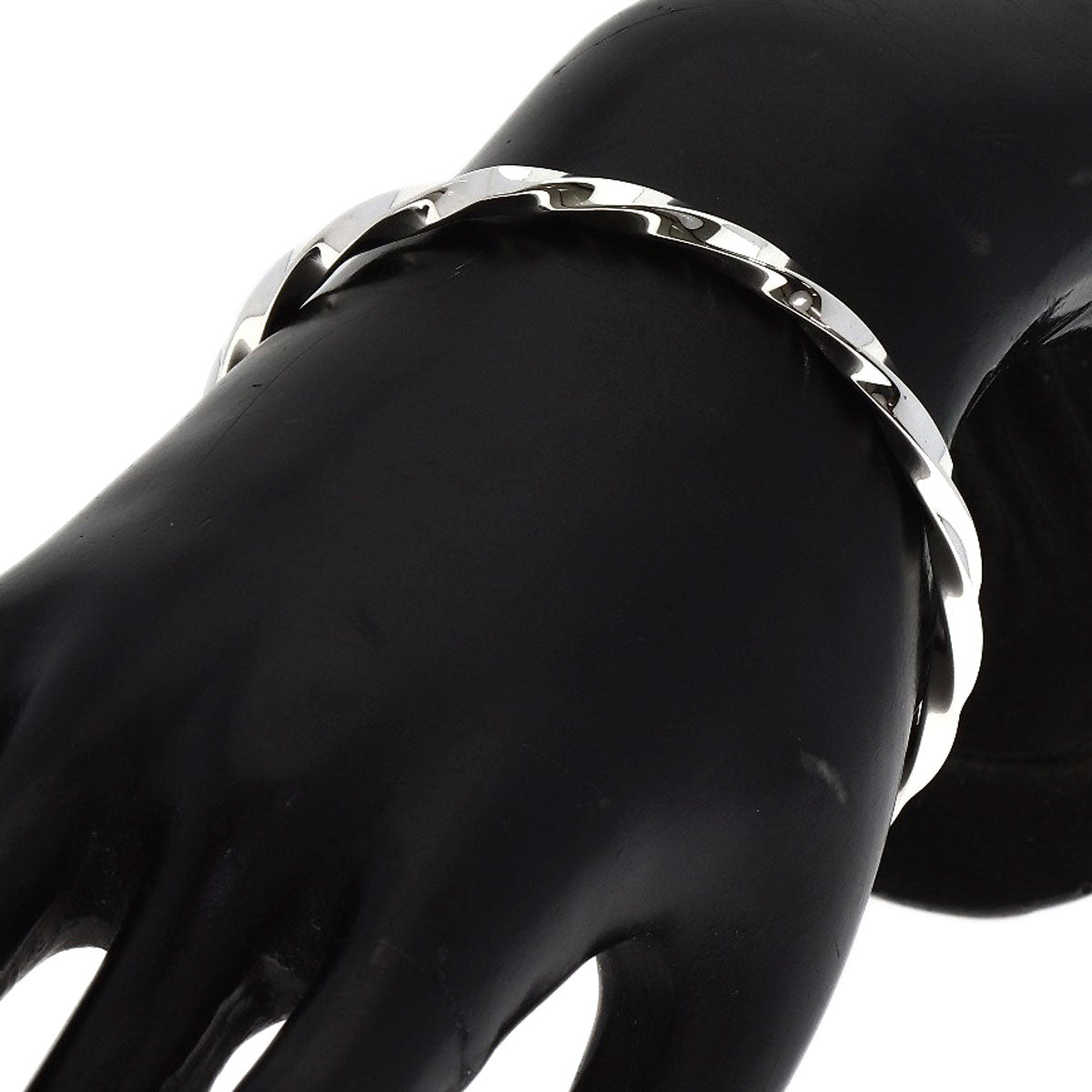 TIFFANY&Co. Twist bangle Bracelet Silver Ladies [Used]