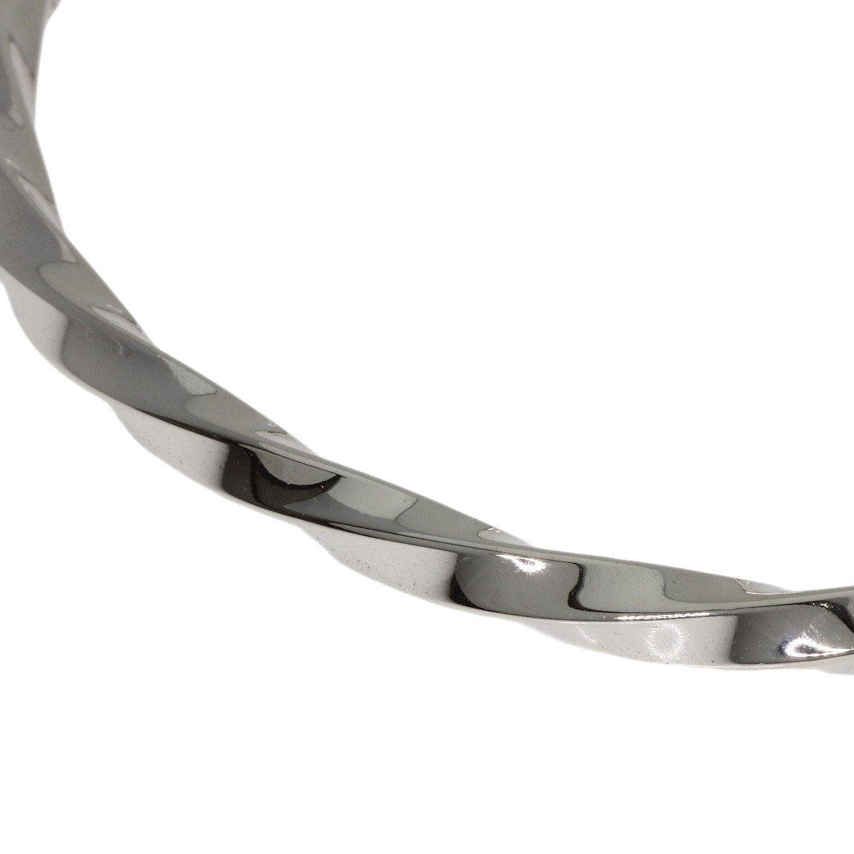 TIFFANY&Co. Twist bangle Bracelet Silver Ladies [Used]