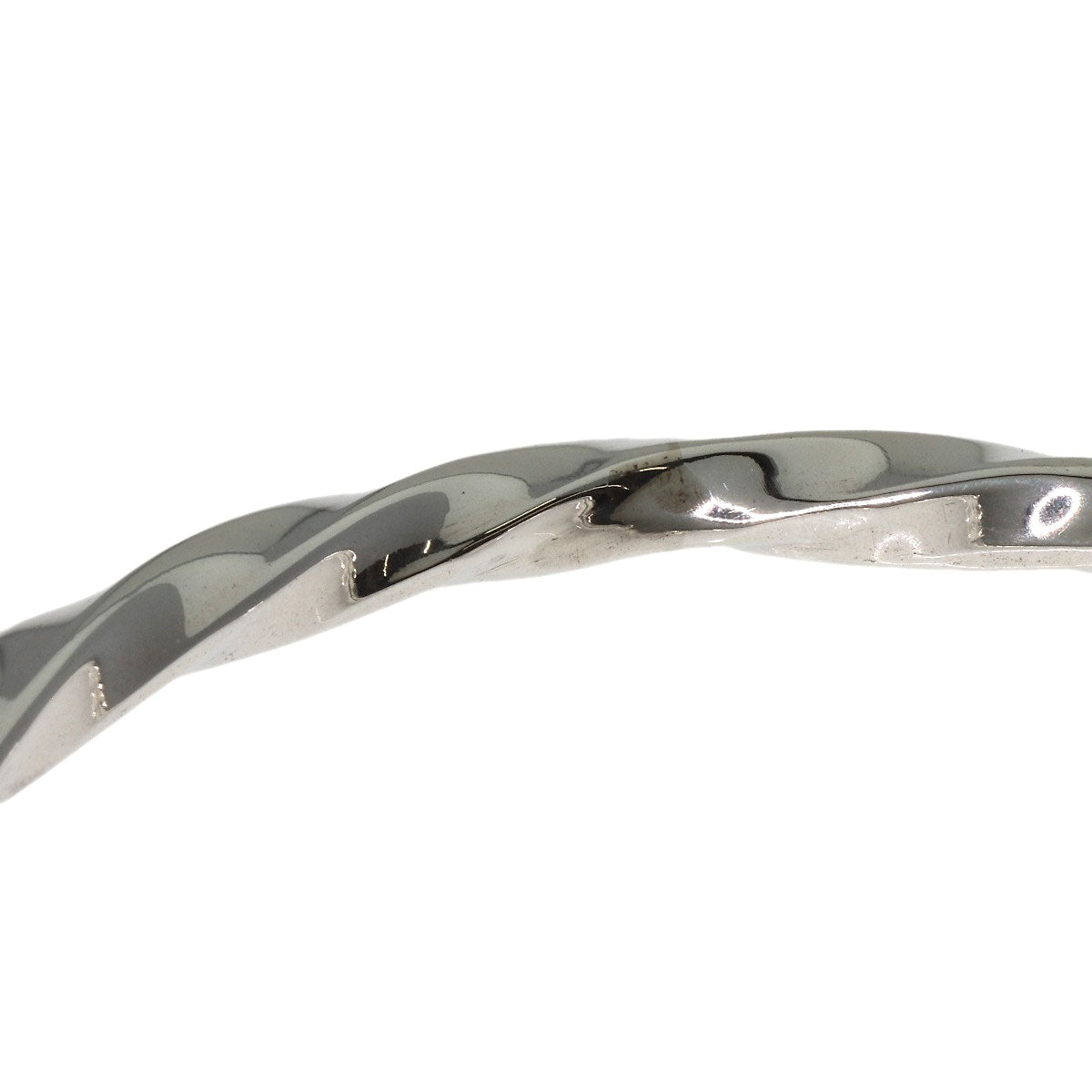 TIFFANY&Co. Twist bangle Bracelet Silver Ladies [Used]