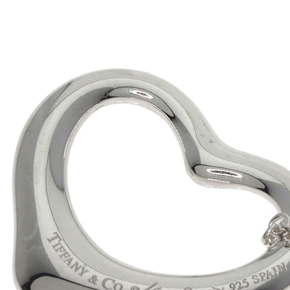TIFFANY&Co. Open heart Necklace Silver Ladies [Used]