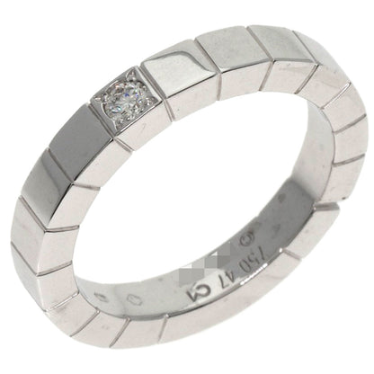 CARTIER Raniere 1P Diamond Ring K18 White Gold Ladies [Used]