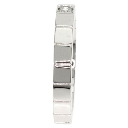 CARTIER Raniere 1P Diamond Ring K18 White Gold Ladies [Used]