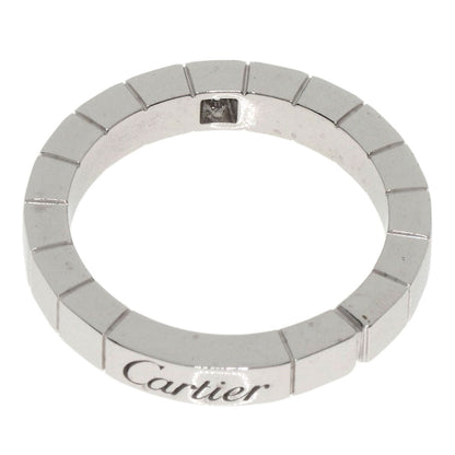 CARTIER Raniere 1P Diamond Ring K18 White Gold Ladies [Used]