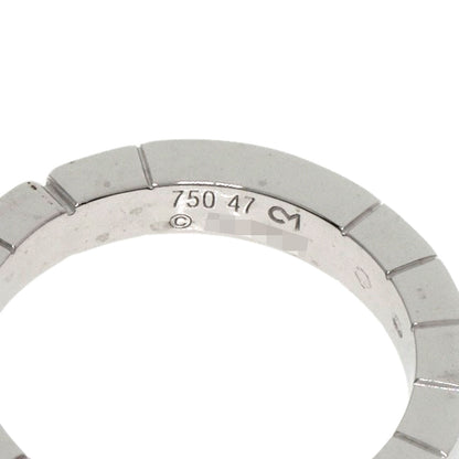 CARTIER Raniere 1P Diamond Ring K18 White Gold Ladies [Used]