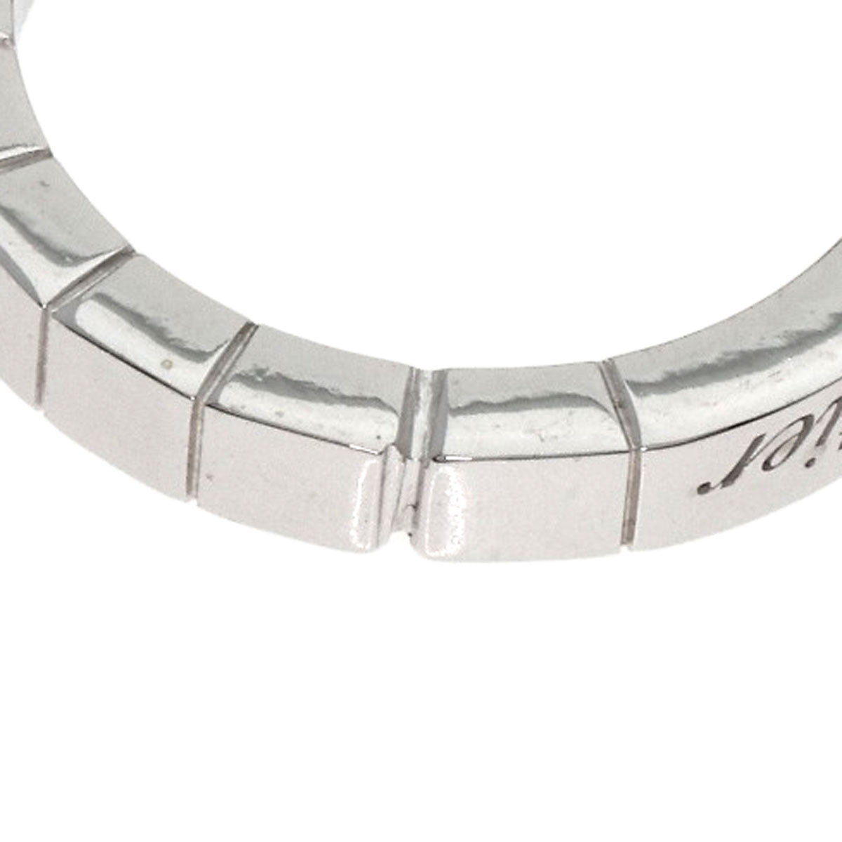 CARTIER Raniere 1P Diamond Ring K18 White Gold Ladies [Used]