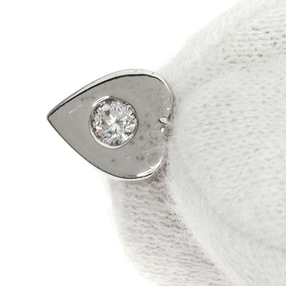 CARTIER Monamour 1P Diamond Necklace K18 White Gold Ladies [Used]