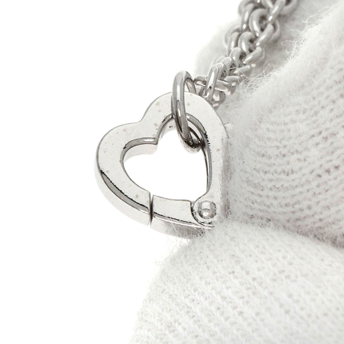 CARTIER Monamour 1P Diamond Necklace K18 White Gold Ladies [Used]