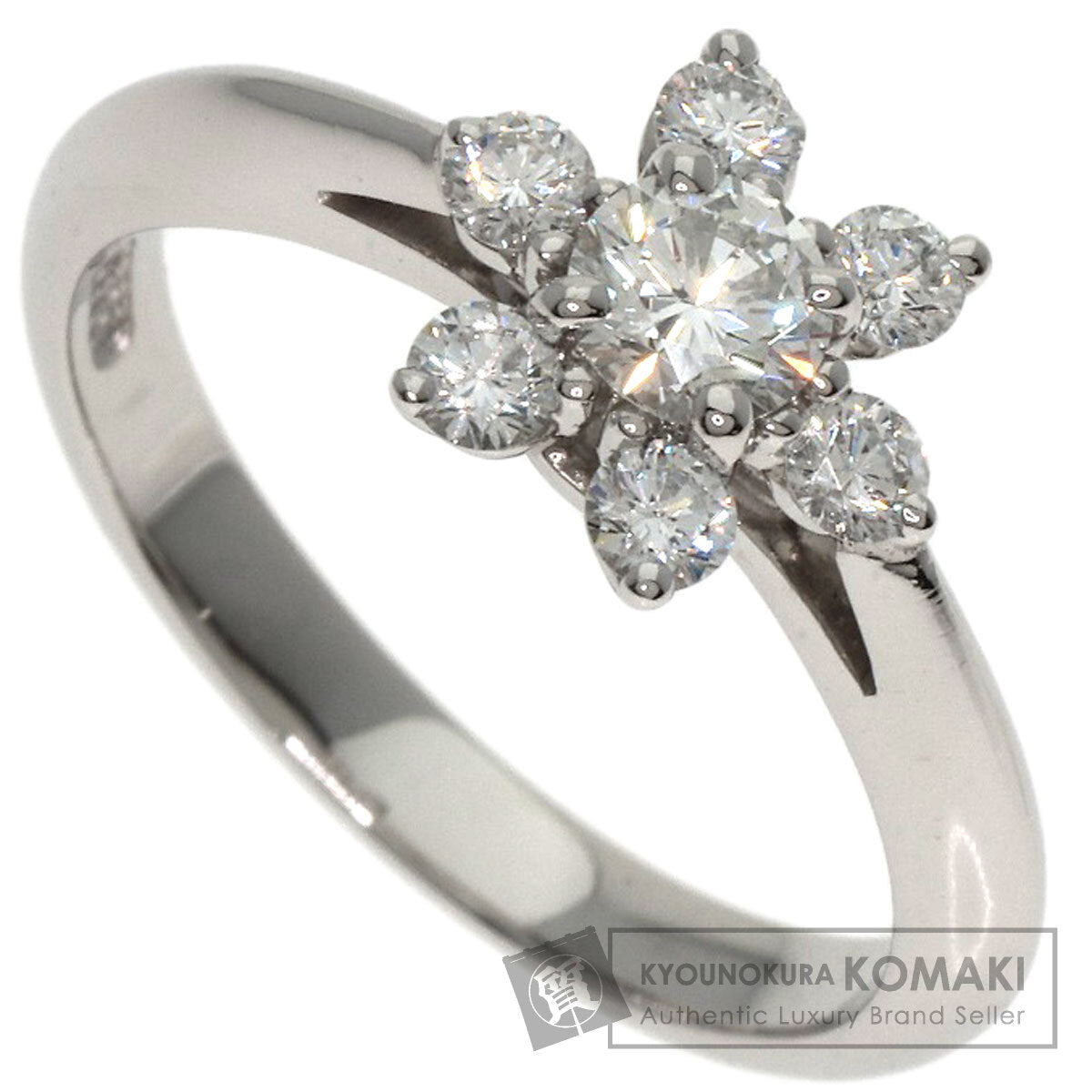 TIFFANY&Co. Butter cup diamond Ring Platinum PT950 Ladies [Used]