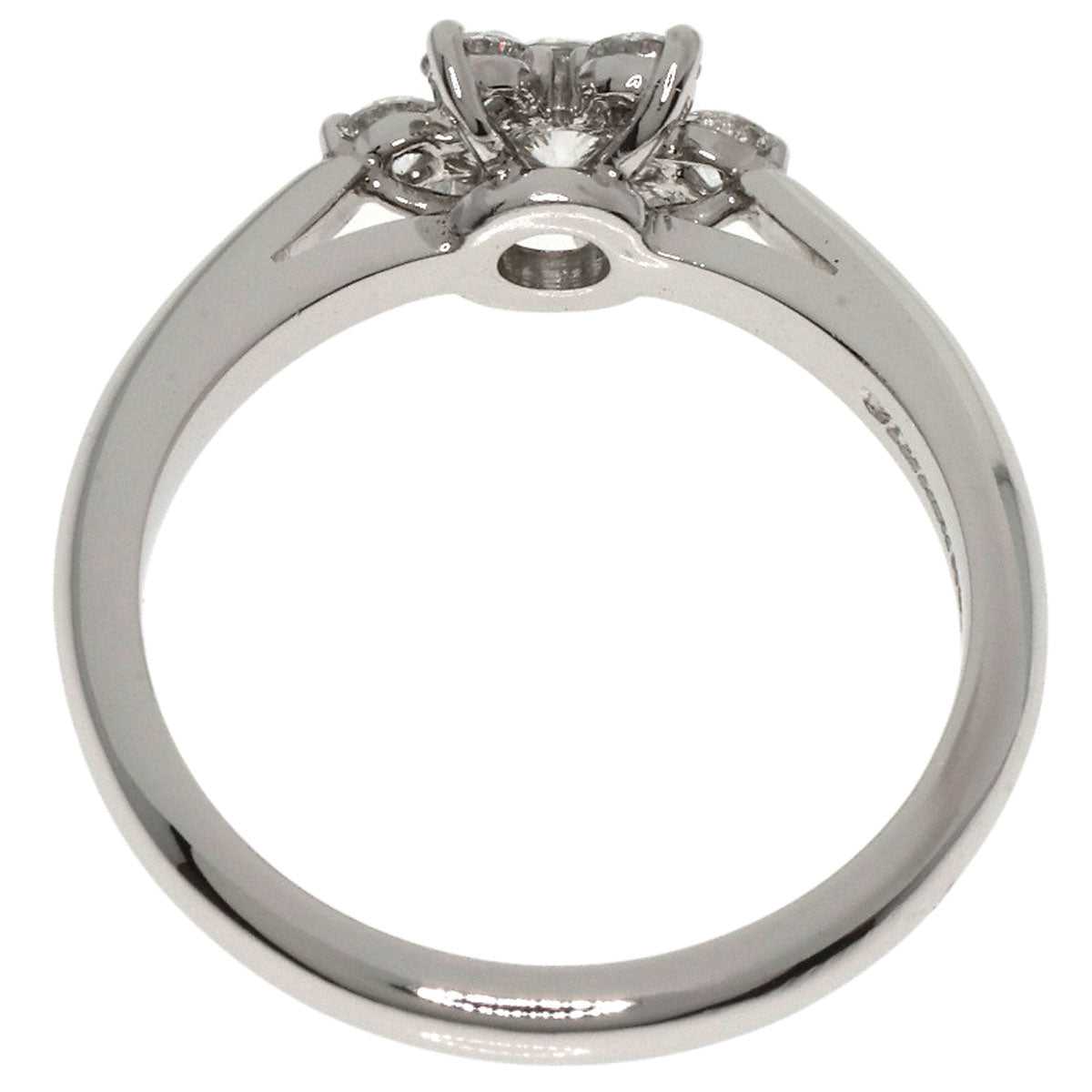 TIFFANY&Co. Butter cup diamond Ring Platinum PT950 Ladies [Used]