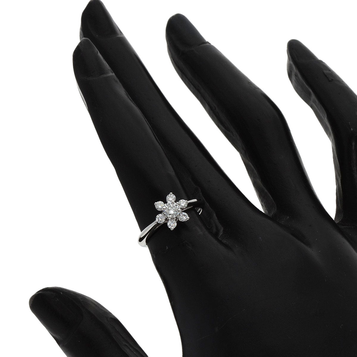 TIFFANY&Co. Butter cup diamond Ring Platinum PT950 Ladies [Used]