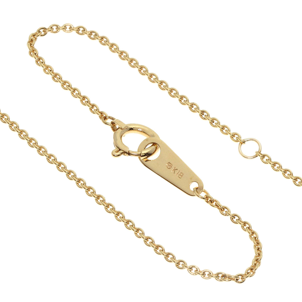 MIKIMOTO Pearl Pearl Diamond Reversible Necklace K18 Yellow Gold Ladies [Used]