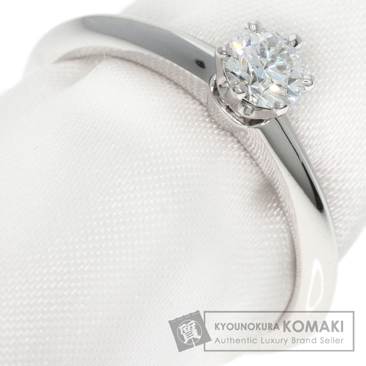 TIFFANY&Co.   Ring Diamond Platinum PT950 Ladies
