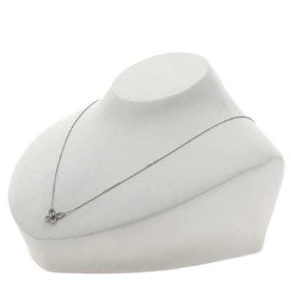 GRAFF Mini Butterfly Diamond Necklace K18 White Gold Ladies [Used]