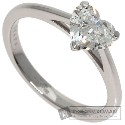 GRAFF Heart Shape Diamond Ring Platinum PT950 Ladies [Used]