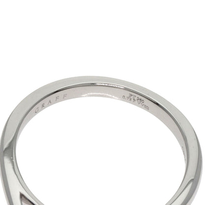 GRAFF Heart Shape Diamond Ring Platinum PT950 Ladies [Used]