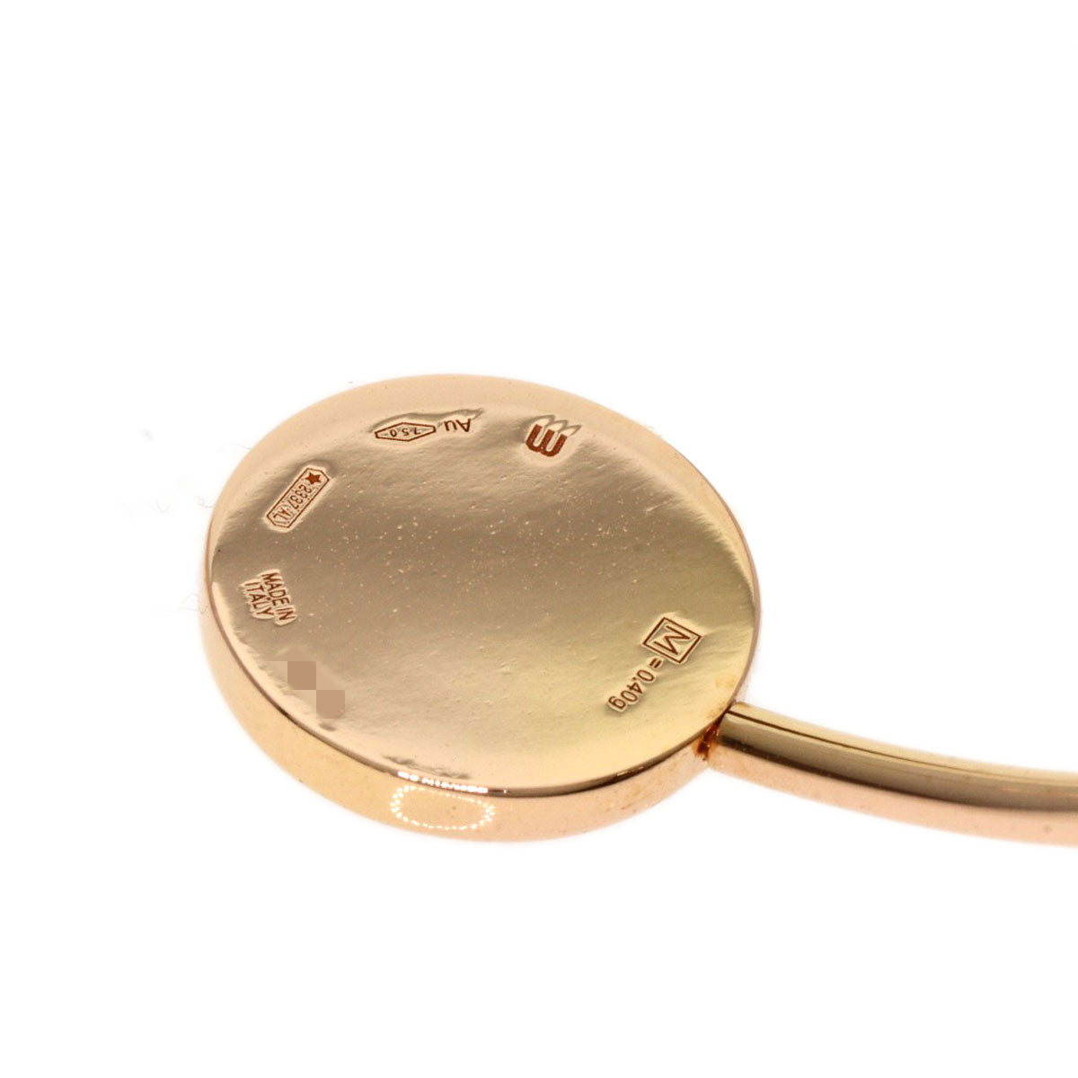 BVLGARI BVLGARI BVLGARI Onyx Diamond M Bracelet K18 Pink Gold Ladies [Used]