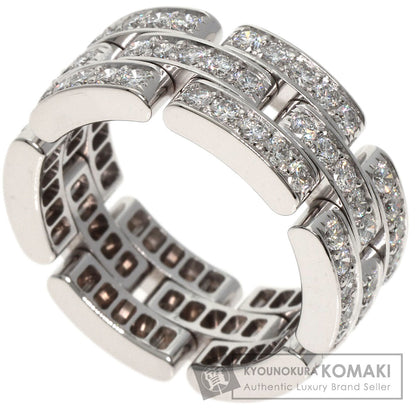 CARTIER PANTHERE Full Diamond #51 Ring K18 White Gold Ladies [Used]