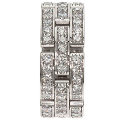 CARTIER PANTHERE Full Diamond #51 Ring K18 White Gold Ladies [Used]