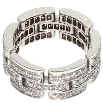 CARTIER PANTHERE Full Diamond #51 Ring K18 White Gold Ladies [Used]