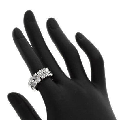 CARTIER PANTHERE Full Diamond #51 Ring K18 White Gold Ladies [Used]