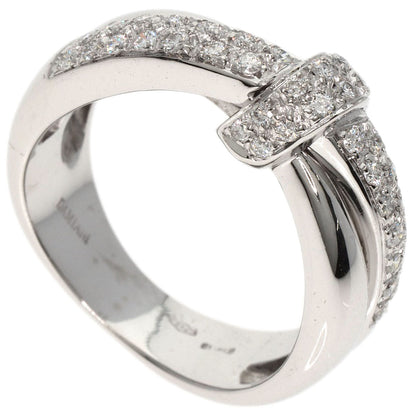 Damiani Diamond Ring K18 White Gold Ladies [Used]