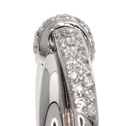Damiani Diamond Ring K18 White Gold Ladies [Used]