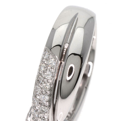 Damiani Diamond Ring K18 White Gold Ladies [Used]