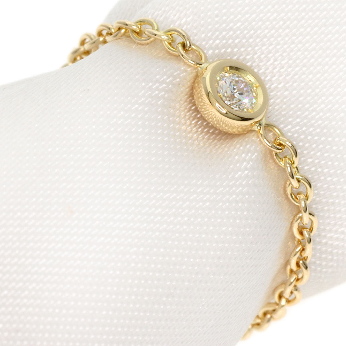 Dior Mimiwi Diamond Ring K18 Yellow Gold Ladies [Used]