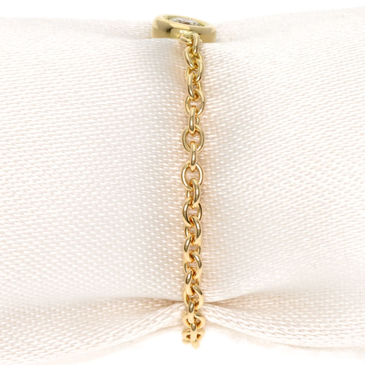 Dior Mimiwi Diamond Ring K18 Yellow Gold Ladies [Used]