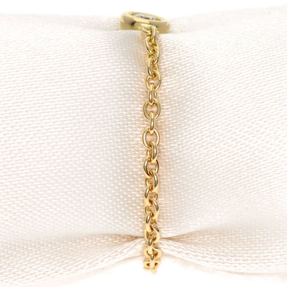 Dior Mimiwi Diamond Ring K18 Yellow Gold Ladies [Used]