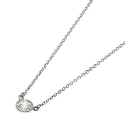 TIFFANY&Co. By The Yard Diamond Necklace Platinum PT950 Ladies [Used]