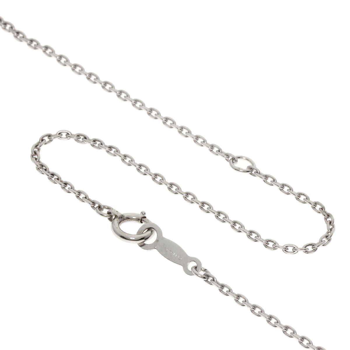 MIKIMOTO Pearl Pearl Diamond Necklace K14 White Gold Ladies [Used]