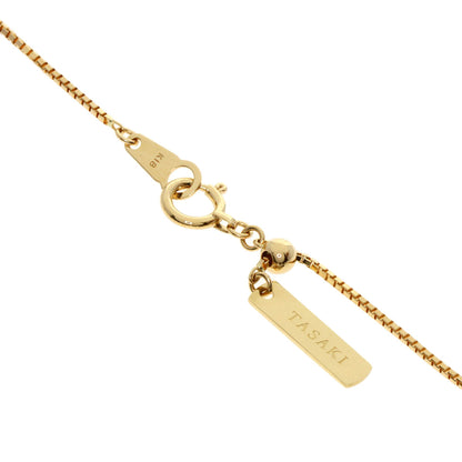 TASAKI Station Multi Pearl Necklace K18 Yellow Gold Ladies [Used]