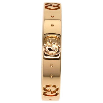 GUCCI icon Ring K18 Pink Gold Ladies [Used]
