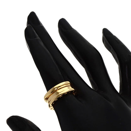 BVLGARI B.zero1 2 Band #51 Ring K18 Yellow Gold Ladies [Used]