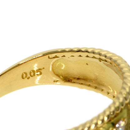 TASAKI   Ring Multi Stone Diamond K18 Yellow Gold Ladies
