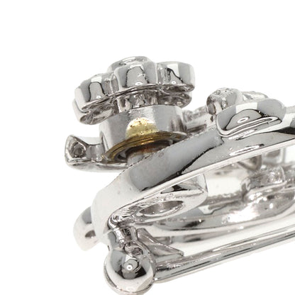 WALTHAM swing diamond Brooch Platinum PT950 K14WGLadies [Used]