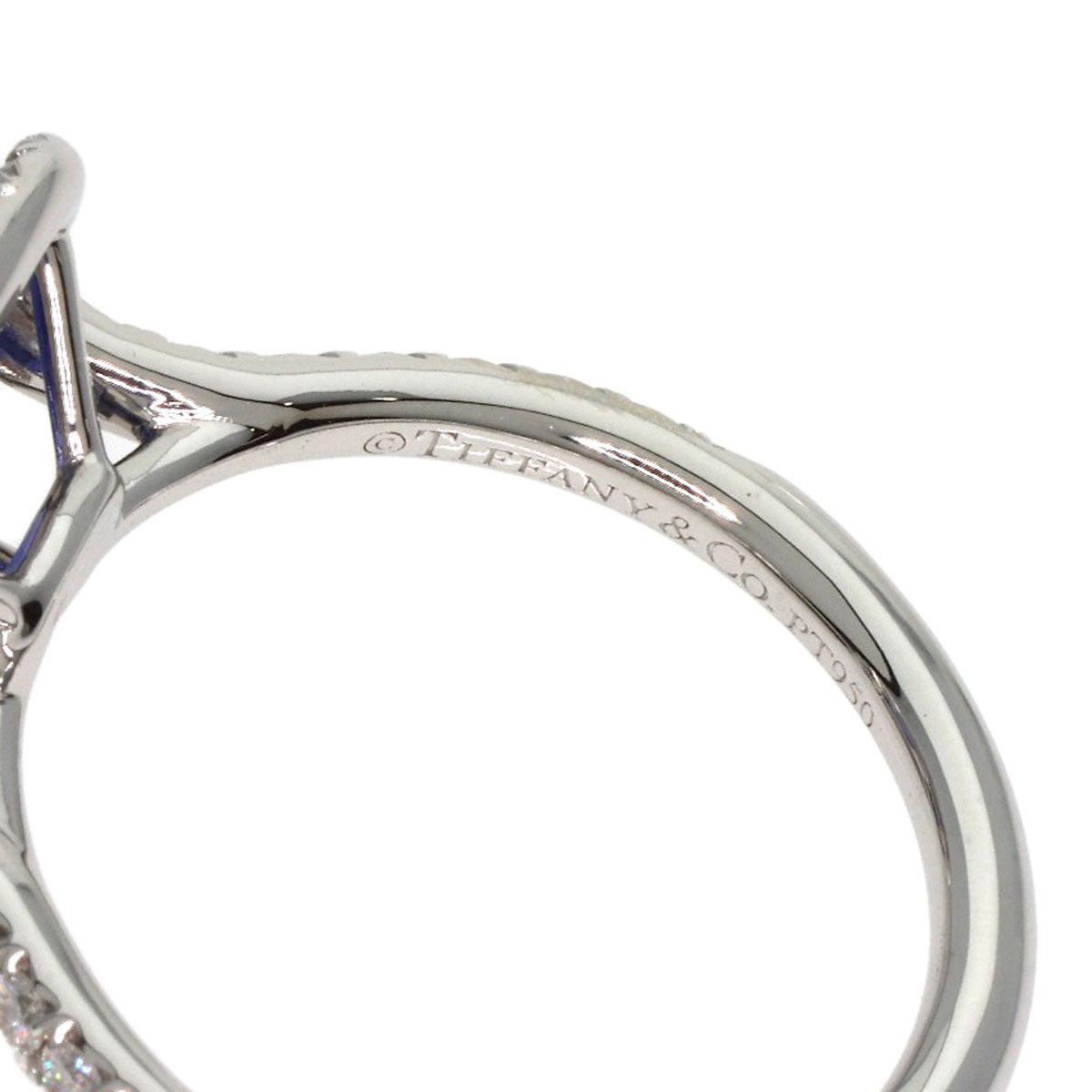 TIFFANY&Co. Sorest Tanzanite Diamond Ring Platinum PT950 Ladies [Used]