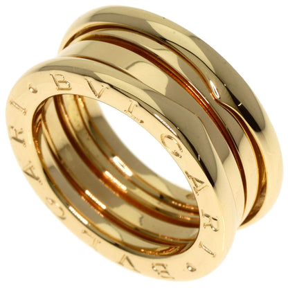 BVLGARI B.zero1 2 Band #49 Ring K18 Yellow Gold Ladies [Used]