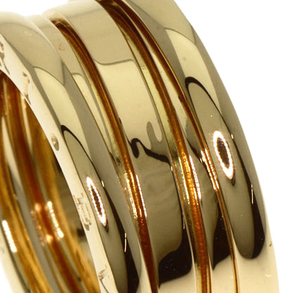 BVLGARI B.zero1 2 Band #49 Ring K18 Yellow Gold Ladies [Used]