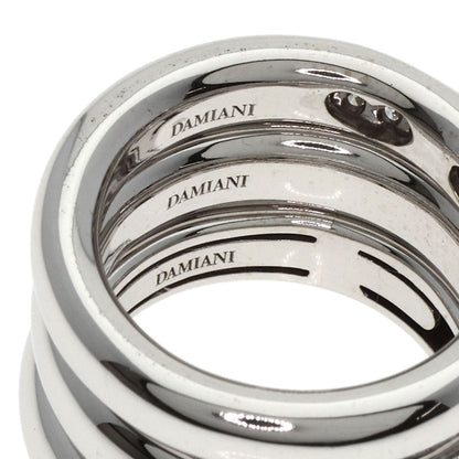 Damiani Pavé Diamond 3-piece set Ring K18 White Gold Ladies [Used]