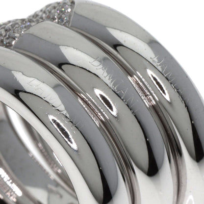 Damiani Pavé Diamond 3-piece set Ring K18 White Gold Ladies [Used]