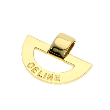 CELINE   Pendant top Logo motif K18 Yellow Gold Ladies